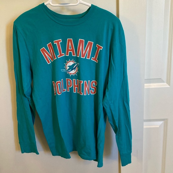 Fanatics Miami Dolphins long sleeve Youth XL tshirt - Picture 1 of 4
